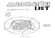 Matematički list XXII/5 (1988)