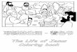 Life of jesus coloring book -  耶稣的生活着色书