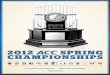 2012 ACC Spring Championships Program