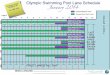 January Olympic Pool Lane Schedule