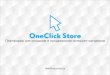 OneClick Store - платформа для интернет-продаж