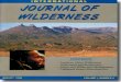 International Journal of Wilderness, Vol 2 no 2, August 1996