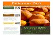 Patterson Park Real Estate Newsletter - October 2009