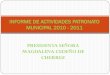 Informe Patronato 2010-2011