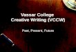 Save Vassar's Creative Writing Program