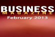 February 2013 Business Magazine