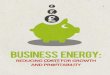 Business energy reducing costs for growth and profitability