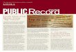 Public Record Winter 2011-12