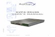 User Manual AuviTran AVP4-ES100