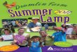 Drumlin Farm 2011 Camp Brochure