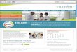 Accelero Health Partners - Website Concepts
