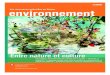 Magazine «environnement» 01/2010 - Entre nature et culture
