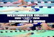 2013-14 Westminster College (Pa.) Swimming & Diving Guide