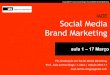 Social Media Brand Marketing