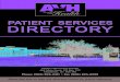AVH Soldiers Memorial Hospital Patient Services Directory - Middleton, NS
