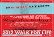 Walk for LIfe 2012 bulletin insert