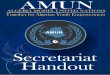 Secretariat handout