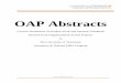 The Aerospace & Defense MBA - OAP Abstracts