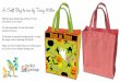 Tracy Miller Trick-or-Treat Bag and Shopping Bag Instructions