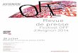 Revue de presse - festival OFF d'Avignon - 24 juillet 2014