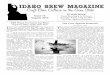 Idaho Brew Magazine, August 2014