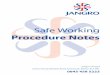 Safe working procedure documents www janitorialexpress co uk