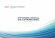 Informe anual de actividades 2013 -2014