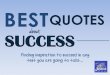 Best Quotes about Success