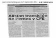 Alistan transición de Pemex y CFE
