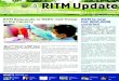RITM Update: The Official Newsletter of RITM-DOH (1st Issue)