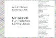 Girl Scouts Fun Patches for Spring 2015