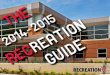 2014-2015 Recreation Guide