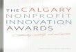 2011 Calgary Nonprofit Innovation Awards