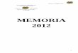 Memoria 2012 - Rectificada