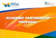 BioAsia 2015 - Academic Partnership Proposal