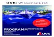 Programmvorschau Wissensdurst 2015-1 UVK Verlag