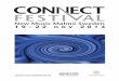 Programbok Connect Festival 2014