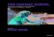 The Conway School 2015-2016 Catalog