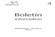 "Boletin informativo" de INCIDE Social, A. C. (Núm. 4, septiembre-octubre del 2014)