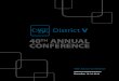 CASE District V 40th Annual Conference, Dec. 2014