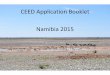 CEED Application Namibia 2015