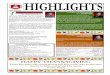 Highlights 2014 11 vol 18 no 2, 3, 4 (sept, oct, and nov)