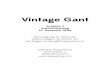 Auktionskatalog Vintage Gant Dez 2014