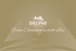 Delphi Hotel & Spa Wedding Brochure