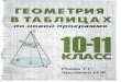 Геометрия в таблицах 10 11кл роева т г, хроленко н ф украина, 2002 152с