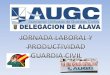 Jornada laboral y productividad AUGC Alava