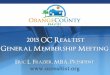 2015 OC  Realtist Annual General Membership Meeting