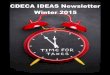CDECA IDEAS Newsletter - Winter 2015