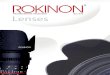 Rokinon Lens Catalog 2015