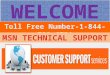1-844-780-6731 MSN Costumer Service Number